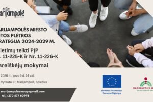 Vietos plėtros strategijos pristatymas ir mokymai pareiškėjams